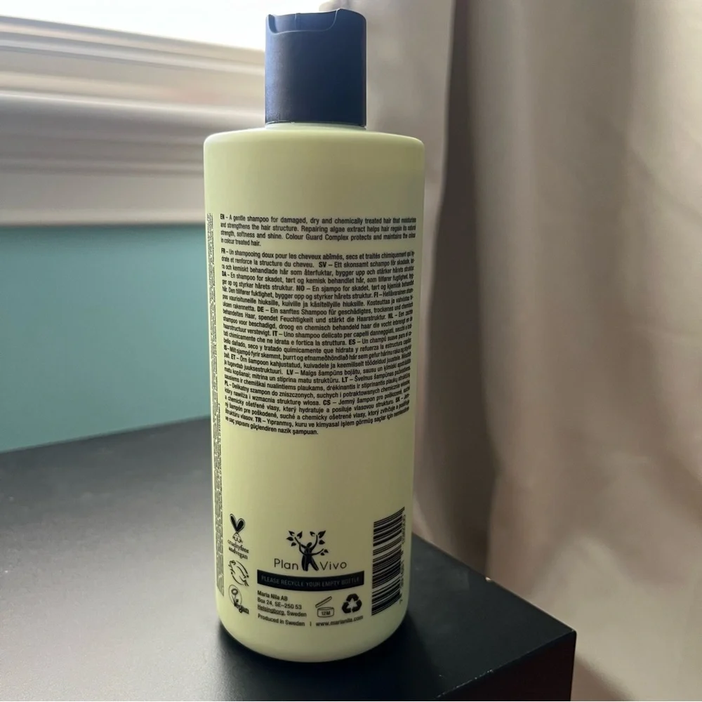 Maria Nila Stockholm Structure Repair Vegan Shampoo Full Size 11.8 Fl Oz NWT